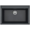 Kuchyňský dřez Alveus Pure-G 40 QC Deep Black A90