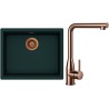Set Schock S32-14 (dřez Kiruna N-100L Ivy + baterie Keto Copper brushed)