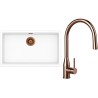 Set Schock S33-9 (dřez Kiruna N-100XL Day + baterie Kavus.120 Copper brushed)