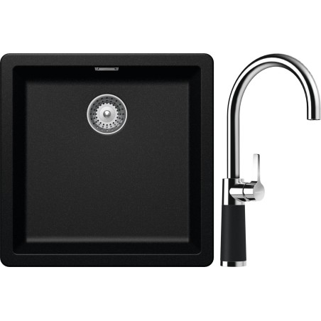 Set Schock S11-6 (dřez Greenwich N-100 Magma + baterie SC-520 Magma)