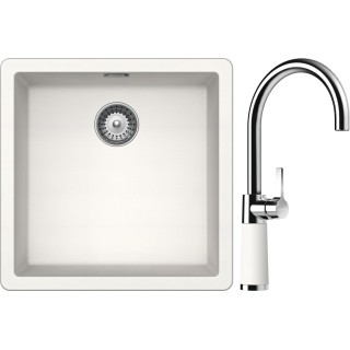 Set Schock S11-6 (dřez Greenwich N-100 Polaris + baterie SC-520 Polaris)