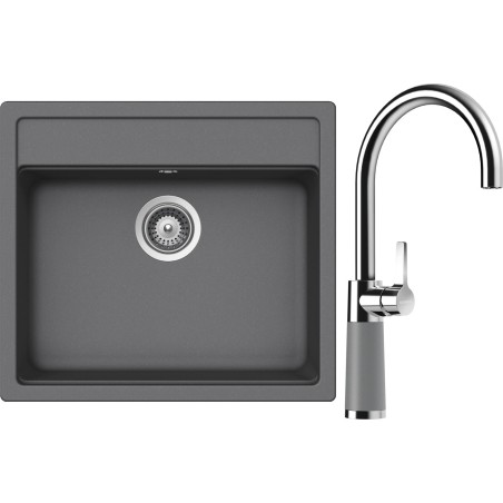 Set Schock S24-8 (dřez Nemo N-100 Croma + baterie SC-520 Croma)