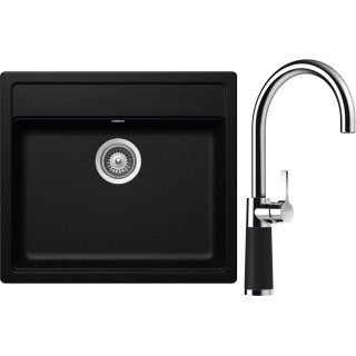 Set Schock S9-6 (dřez Mono N-100 Magma + baterie SC-520 Magma)