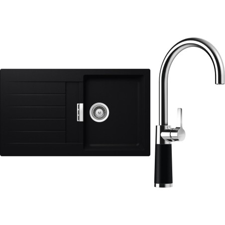 Set Schock S1-6 (dřez Signus D-100 Puro + baterie SC-520 Puro)