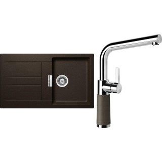 Set Schock S1-10 (dřez Signus D-100 Bronze + baterie SC-540 Bronze)