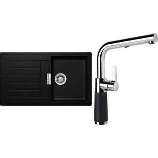 Set Schock S1-11 (dřez Signus D-100 Magma + baterie SC-540.120 Magma)