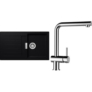 Set Schock S1-12 (dřez Signus D-100 Puro + baterie Epos Chrom)