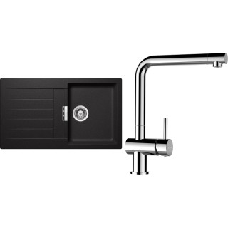 Set Schock S1-12 (dřez Signus D-100 Stone + baterie Epos Chrom)