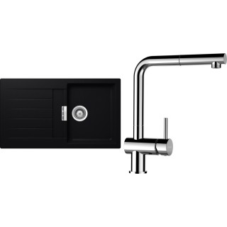 Set Schock S1-13 (dřez Signus D-100 Puro + baterie Epos.120 Chrom)