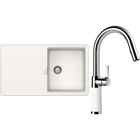 Set Schock S16-7 (dřez Tia D-100 Polaris + baterie SC-520.120 Polaris)