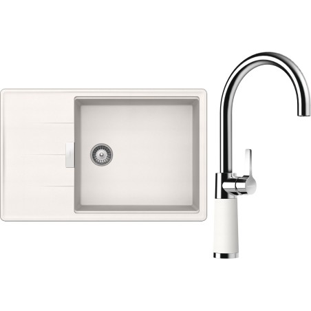 Set Schock S17-6 (dřez Tia D-100LS Polaris + baterie SC-520 Polaris)