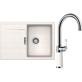 Set Schock S5-6 (dřez Mono D-100S Polaris + baterie SC-520 Polaris)