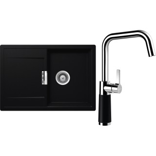 Set Schock S5-8 (dřez Mono D-100S Puro + baterie SC-530 Puro)