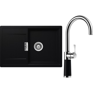 Set Schock S6-6 (dřez Mono D-100 Puro + baterie SC-520 Puro)