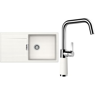 Set Schock S8-8 (dřez Mono D-100L Polaris + baterie SC-530 Polaris)