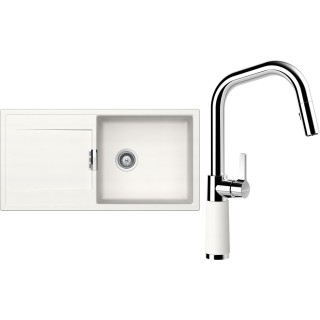 Set Schock S8-9 (dřez Mono D-100L Polaris + baterie SC-530.120 Polaris)