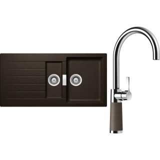 Set Schock S3-6 (dřez Signus D-150 Bronze + baterie SC-520 Bronze)