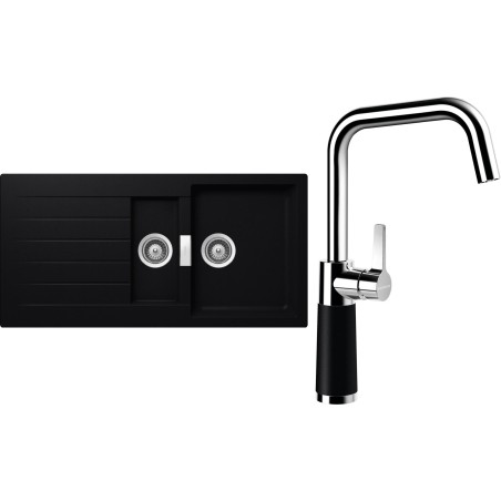 Set Schock S3-8 (dřez Signus D-150 Puro + baterie SC-530 Puro)