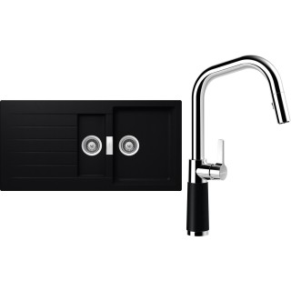 Set Schock S3-9 (dřez Signus D-150 Puro + baterie SC-530.120 Puro)