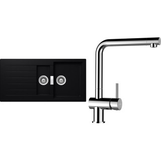 Set Schock S3-12 (dřez Signus D-150 Puro + baterie Epos Chrom)