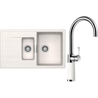 Set Schock S7-6 (dřez Mono D-150 Polaris + baterie SC-520 Polaris)