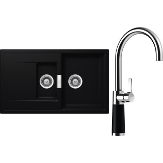 Set Schock S7-6 (dřez Mono D-150 Puro + baterie SC-520 Puro)