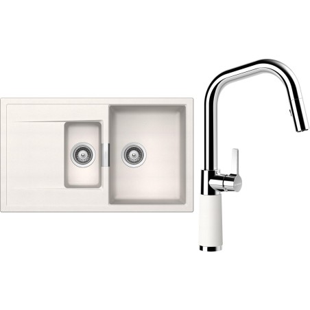 Set Schock S7-9 (dřez Mono D-150 Polaris + baterie SC-530.120 Polaris)