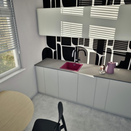 Kuchyňský dřez Schock Kaia N-100 Berry, horní montáž