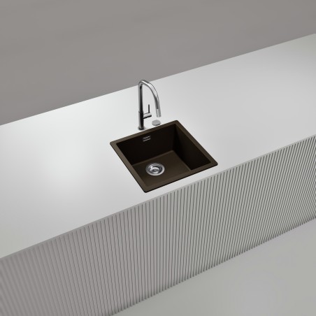 Kuchyňský dřez Schock Kaia N-100 Bronze, horní montáž