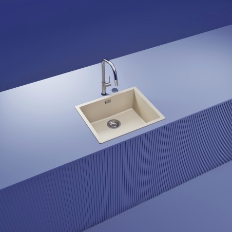 Kuchyňský dřez Schock Kaia N-100L Stone, montáž do roviny