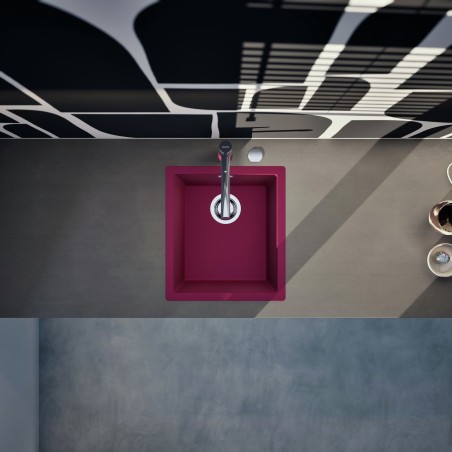 Kuchyňský dřez Schock Kaia N-100S Berry, spodní montáž