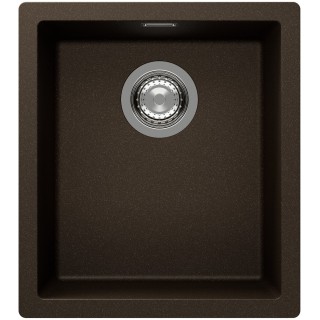 Kuchyňský dřez Schock Kaia N-100S Bronze, montáž do roviny