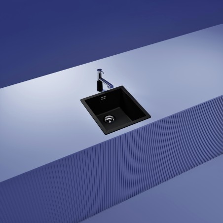 Kuchyňský dřez Schock Kaia N-100S Magma, montáž do roviny