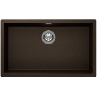 Kuchyňský dřez Schock Kaia N-100XL Bronze, montáž do roviny