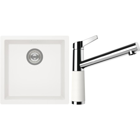 Set Schock S13-4 (dřez Kaia N-100 Polaris + baterie SC-510 Polaris)