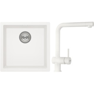 Set Schock S13-1 (dřez Kaia N-100 Polaris + baterie Epos Polaris)