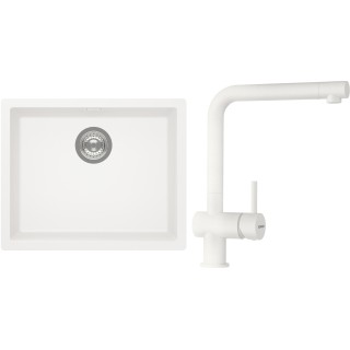 Set Schock S14-1 (dřez Kaia N-100L Polaris + baterie Epos Polaris)