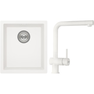 Set Schock S12-1 (dřez Kaia N-100S Polaris + baterie Epos Polaris)