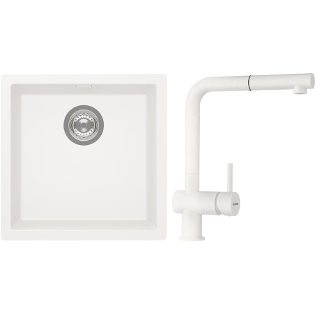 Set Schock S13-2 (dřez Kaia N-100 Polaris + baterie Epos.120 Polaris)