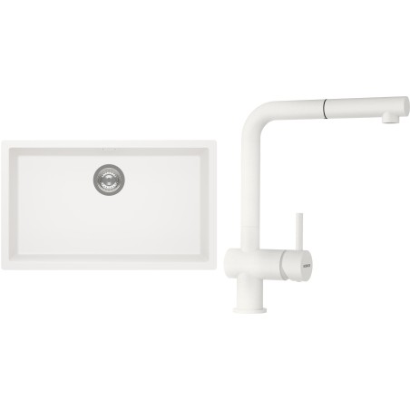 Set Schock S15-2 (dřez Kaia N-100XL Polaris + baterie Epos.120 Polaris)