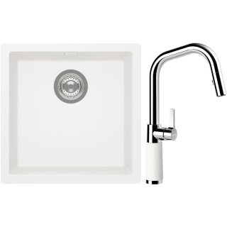 Set Schock S13-9 (dřez Kaia N-100 Polaris + baterie SC-530.120 Polaris)