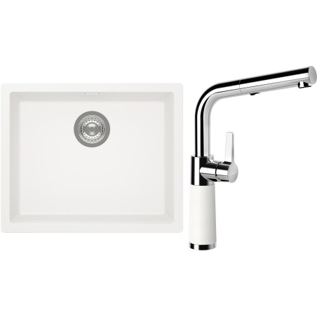 Set Schock S14-11 (dřez Kaia N-100L Polaris + baterie SC-540.120 Polaris)