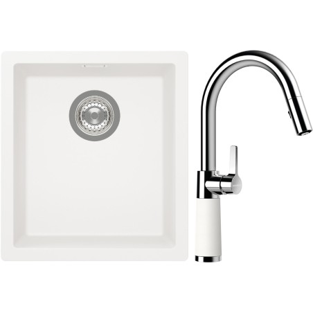 Set Schock S12-7 (dřez Kaia N-100S Polaris + baterie SC-520.120 Polaris)