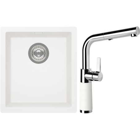 Set Schock S12-11 (dřez Kaia N-100S Polaris + baterie SC-540.120 Polaris)