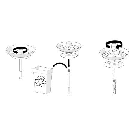 Tyčka pro manuální sítko Schock 420033