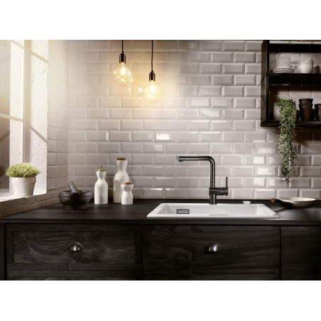 Kuchyňská baterie Blanco Linus-S ECO Černá matná