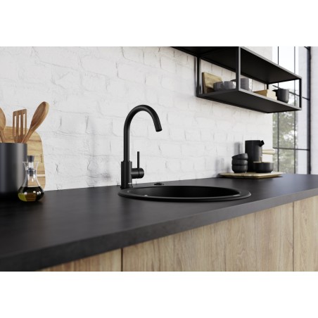 Kuchyňská baterie Blanco Mida ECO Černá matná