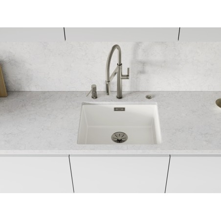 Pneumatické tlačítko k drtičům Blanco FWD 527922, Satin Platinum