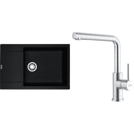 Set Franke G301O (dřez MRG 611-78 BB Onyx + baterie FC 6985.501 SMART GLENDA Celonerez)