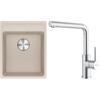 Set Franke G294SA (dřez MRG 610-37 RTL Sahara + baterie FC 6985.501 SMART GLENDA Celonerez)